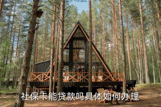 有社?？ㄞk什么貸款，社保卡能貸款嗎具體如何辦理