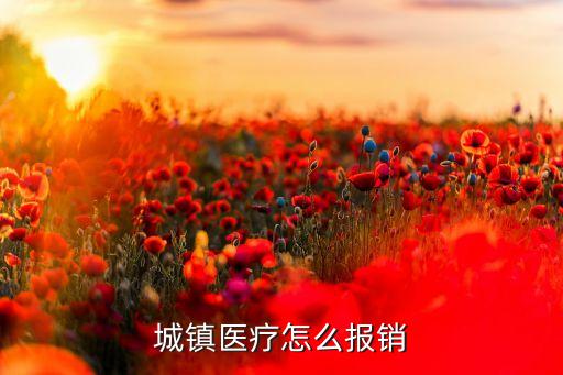 城鎮(zhèn)醫(yī)療怎么報銷