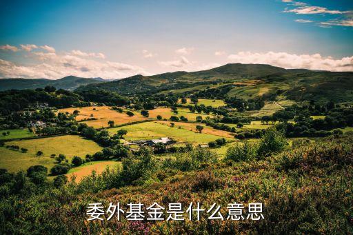 股市委外資金是什么，銀行委外資金是個什么鬼
