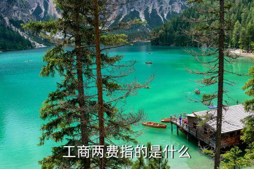 市場(chǎng)管理費(fèi)是什么，工商兩費(fèi)指的是什么