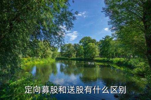 什么是定向募股，定向募股和送股有什么區(qū)別