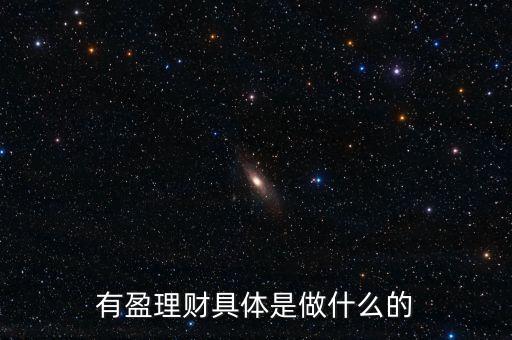 什么是有盈理財產品，有盈理財怎么樣