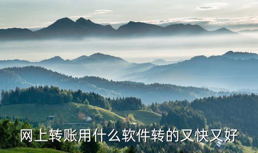 網(wǎng)上轉(zhuǎn)賬用什么，網(wǎng)絡(luò)上都提供哪些轉(zhuǎn)錢方式