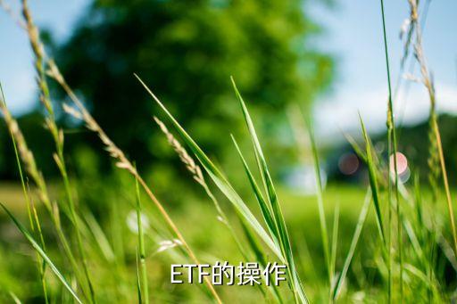 ETF的操作