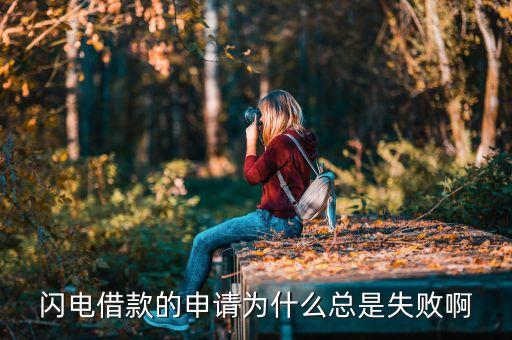 閃電借款為什么總是，閃電借款的申請為什么總是失敗啊
