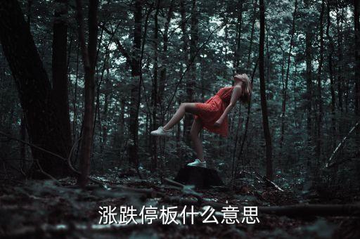 漲跌停板什么意思