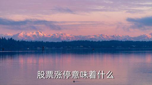 漲停的股票是什么意思，股票漲停意味著什么