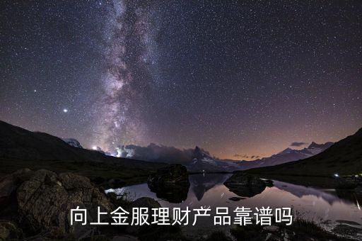 向上金服是什么東西，向上金服理財(cái)產(chǎn)品是真的嗎靠譜嗎