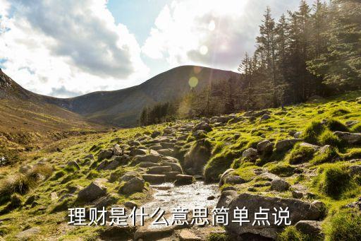 投資理財(cái)究竟是什么意思，投資理財(cái)是什么意思
