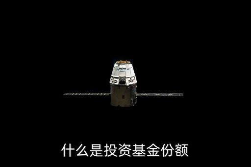 什么是投資基金份額