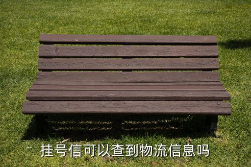掛號(hào)信可以查到物流信息嗎