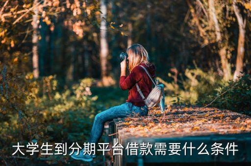 大學生貸款軟件有什么要求嗎，手機貸款要什么條件大學生可以嗎