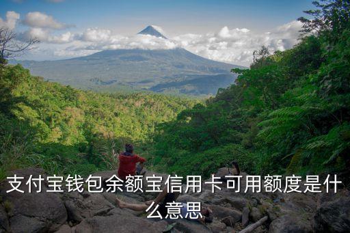 支付寶錢包余額寶信用卡可用額度是什么意思