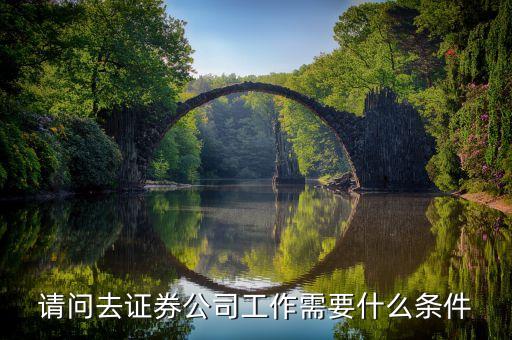 進(jìn)證券公司需要什么條件，到證券公司工作要具備什么條件