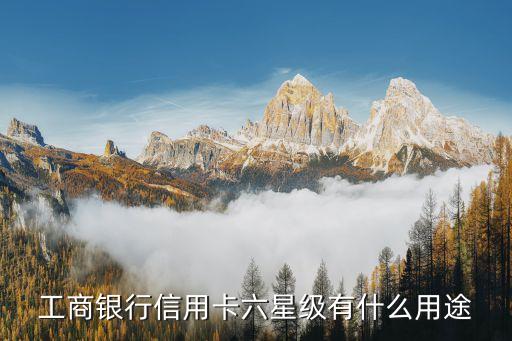 工商銀行信用卡有什么用，工行信用卡有哪些用途