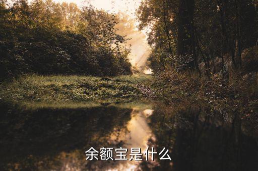 馬云余額寶是什么啊，余額寶是什么