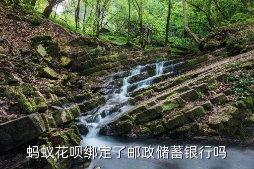 螞蟻花唄綁定了郵政儲蓄銀行嗎