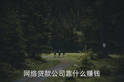 網(wǎng)絡(luò)貸款公司靠什么賺錢(qián)