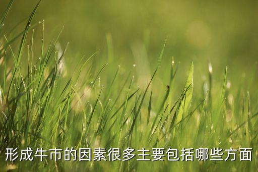 形成牛市的因素很多主要包括哪些方面