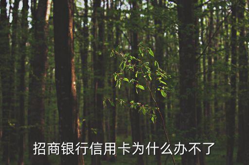 招行卡什么都辦不了了，沒有逾期招行的信用卡為什么辦不了