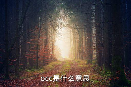 occ是什么意思