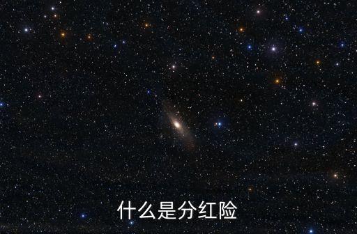 什么是分紅險(xiǎn)