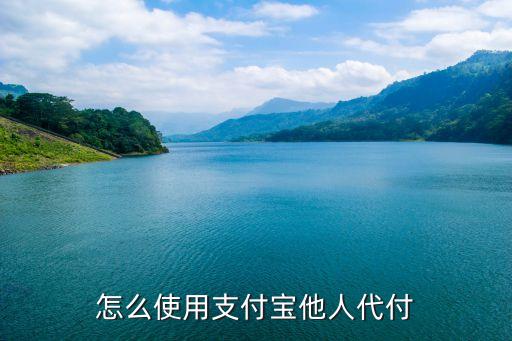 怎么用余額寶代人付款嗎，怎么使用支付寶他人代付