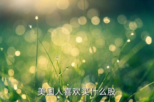 美國(guó)人投資什么，美國(guó)人民如何理財(cái)