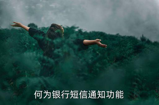 何為銀行短信通知功能