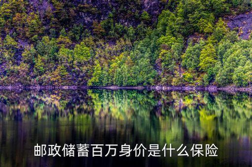 郵政銀行有什么保險，郵政儲蓄百萬身價是什么保險