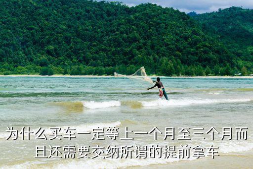 為什么買(mǎi)車(chē)一定等上一個(gè)月至三個(gè)月而且還需要交納所謂的提前拿車(chē)