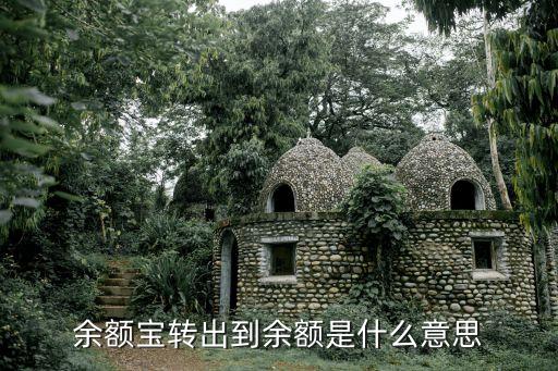 余額寶到余額是什么意思啊，余額寶轉(zhuǎn)出到余額是什么意思