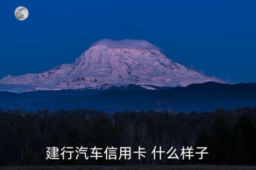 建行信用卡是什么樣子，中國(guó)建行的龍卡信用卡是什么樣的