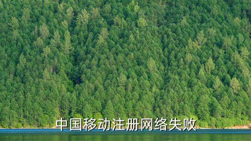 新卡為什么沒有網(wǎng)絡(luò)上注冊(cè)，中國(guó)移動(dòng)注冊(cè)網(wǎng)絡(luò)失敗