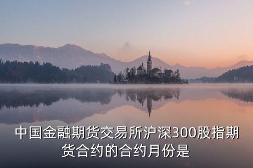 期貨合約月份是什么，期貨合約月份是什么意思