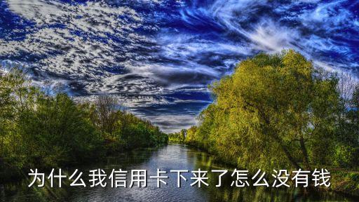 信用卡為什么還不上錢，信用卡還款為什么還不了