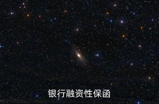 融資項(xiàng)下套保是什么，銀行融資性保函