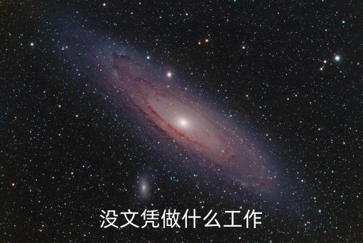 沒文憑做什么工作