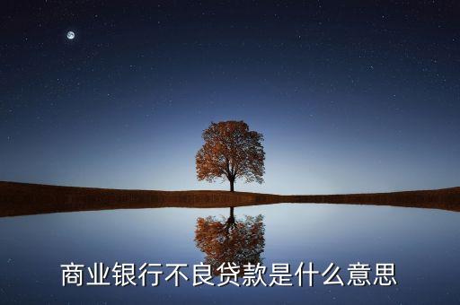 銀行不良是什么意思，什么是銀行不良記錄呢