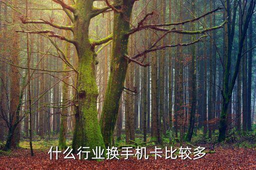 什么行業(yè)刷卡比較頻繁，都什么行業(yè)用POS機用的多嗎