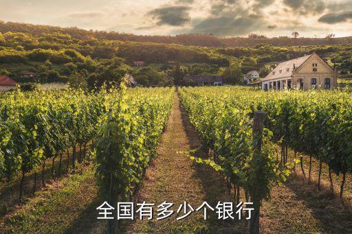 全國(guó)有多少個(gè)銀行