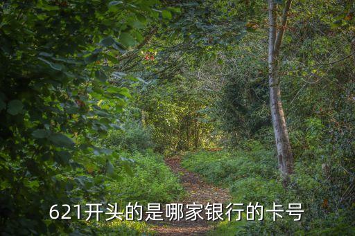 621開頭的是哪家銀行的卡號
