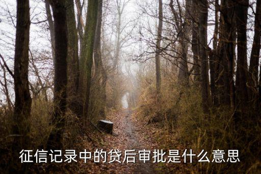 征信貸款審批什么意思，征信顯示貸款審批是怎么回事