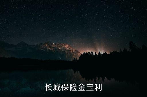 長(zhǎng)城保險(xiǎn)金寶利