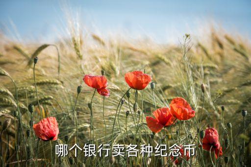 哪個銀行賣各種紀(jì)念幣