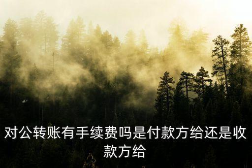 走公帳需要什么手續(xù)費(fèi)，工商銀行公對(duì)公轉(zhuǎn)賬的手續(xù)費(fèi)是多少阿 急
