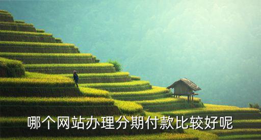 哪個網(wǎng)站辦理分期付款比較好呢