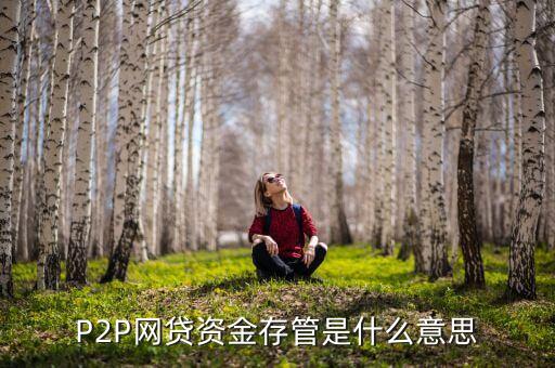 P2P網貸資金存管是什么意思