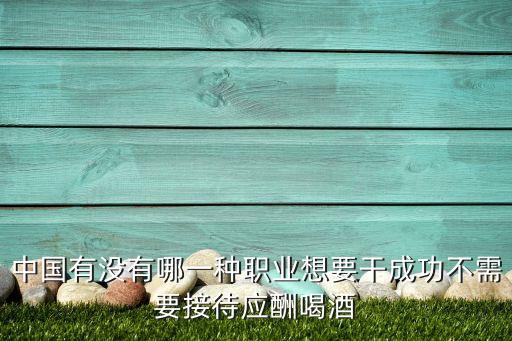 中國(guó)有沒(méi)有哪一種職業(yè)想要干成功不需要接待應(yīng)酬喝酒