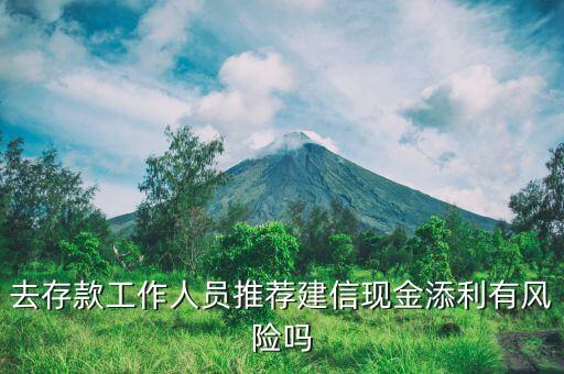 去存款工作人員推薦建信現(xiàn)金添利有風(fēng)險(xiǎn)嗎